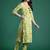 Women Floral Printed Regular Beads and Stones Kurta with Trousers & With Dupatta