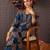 Women Ajrakh Printed Straight Kurta Trousers With Dupatta Set