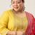 Plus Size Ethnic Motifs Embroidered Regular Kurta with Trousers & With Dupatta