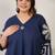 Plus Size Embroidered Pleated Thread Work Pure Cotton Kurta with Trousers