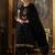 Floral Embroidered Sequinned Panelled Organza Kurta With Trousers & Dupatta