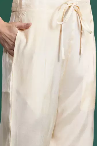 Floral Printed Kurta with Trousers & Dupatta