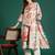 Floral Printed Kurta with Trousers & Dupatta