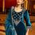 Women Ethnic Motifs Embroidered Regular Velvet Kurta with Trousers & With Dupatta