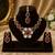 kundan ruby antique mehendi polish necklace set with earrings and maang tikka for bridal wedding jewelry