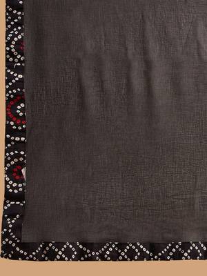 Bandhani Printed Straight Pure Cotton Kurta with Palazzos & Dupatta 4