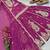rani pink color cording embroidery sequin work faux georgette kurti sharara set