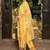 Ethnic Motifs Embroidered Thread Work Pure Cotton Kurta with Trousers & Dupatta