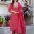 Women Ethnic Motifs Printed Regular Pure Cotton Kurta with Trousers & With Dupatta