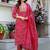 Women Ethnic Motifs Printed Regular Pure Cotton Kurta with Trousers & With Dupatta