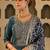 Paisley Yoke Design Sweetheart Neck Zari Straight Kurta & Trousers With Dupatta