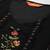 Floral Embroidered Panelled Thread Work Kurta with Trousers & With Dupatta