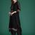 Floral Embroidered Panelled Thread Work Kurta with Trousers & With Dupatta