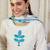 Ethnic Motifs Embroidered Thread Work Pure Cotton Kurta With Trousers & Dupatta
