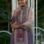 Floral Printed Mirror Work Liva Kurta with Palazzos & Dupatta