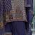 Floral Printed Mirror Work Liva Kurta with Palazzos & Dupatta