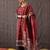 Women Printed Regular Thread Work Pure Cotton Kurta with Trousers & With Dupatta