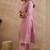 Women Floral Embroidered Regular Thread Work Pure Cotton Kurta with Trousers