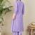 Women Floral Embroidered A-Line Kurta with Palazzos