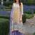 Women Floral Printed Regular Mirror Work Liva Kurta with Palazzos & With Dupatta