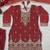 Pink sequin and Embroidery Work Silk Blend Salwar Suit