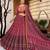 Rani Pink Navratri Mirror Work Lehenga Choli
