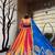 Yellow Navratri Mirror Work Lehenga Choli