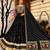 Black Navratri Mirror Work Designer Lehenga Choli