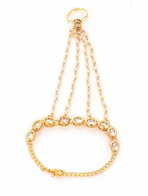Gold Kundan haath-phool-hath-panja 2