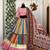 Pink Navratri Mirror Work Lehenga
