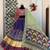 Purple Navratri Mirror Work Lehenga