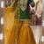Green sequin And Embroidery Work Faux Georgette Salwar Suit