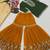 Green sequin And Embroidery Work Faux Georgette Salwar Suit