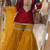Maroon sequin And Embroidery Work Faux Georgette Salwar Suit