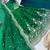 dark green color sequin embroidery silk blend gown set