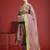 Floral Printed Pleated Pure Cotton Kurta with Trousers & With Dupatta