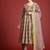 Floral Printed Pleated Pure Cotton Kurta with Trousers & With Dupatta