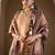 Women Bandhani Embroidered Regular Sequinned Kurta with Trousers & Dupatta
