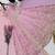 pink color sequin embroidery silk blend gown set
