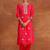 Ethnic Motifs Embroidered Regular Thread Work Kurta With Trousers & With Dupatta