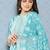Women Floral Printed Regular Sequinned Pure Cotton Kurta with Trousers & Dupatta