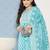 Women Floral Printed Regular Sequinned Pure Cotton Kurta with Trousers & Dupatta