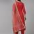 Women Red Ethnic Motifs Embroidered Sequinned Kurta with Trousers & With Dupatta