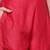 women fuchsia pink ethnic motifs yoke design kurta with trousers & dupatta