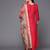 women fuchsia pink ethnic motifs yoke design kurta with trousers & dupatta