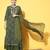 Women Green Ethnic Motifs Printed Gotta Patti Kurta with Sharara & With Dupatta