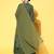 Women Green Ethnic Motifs Printed Gotta Patti Kurta with Sharara & With Dupatta