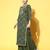 Women Green Ethnic Motifs Printed Gotta Patti Kurta with Sharara & With Dupatta