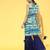Ombre Cotton Blend Short Kurti with Sharara