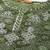 Women Green & White Bandhani Print Gotta Patti Kurta with Sharara & With Dupatta